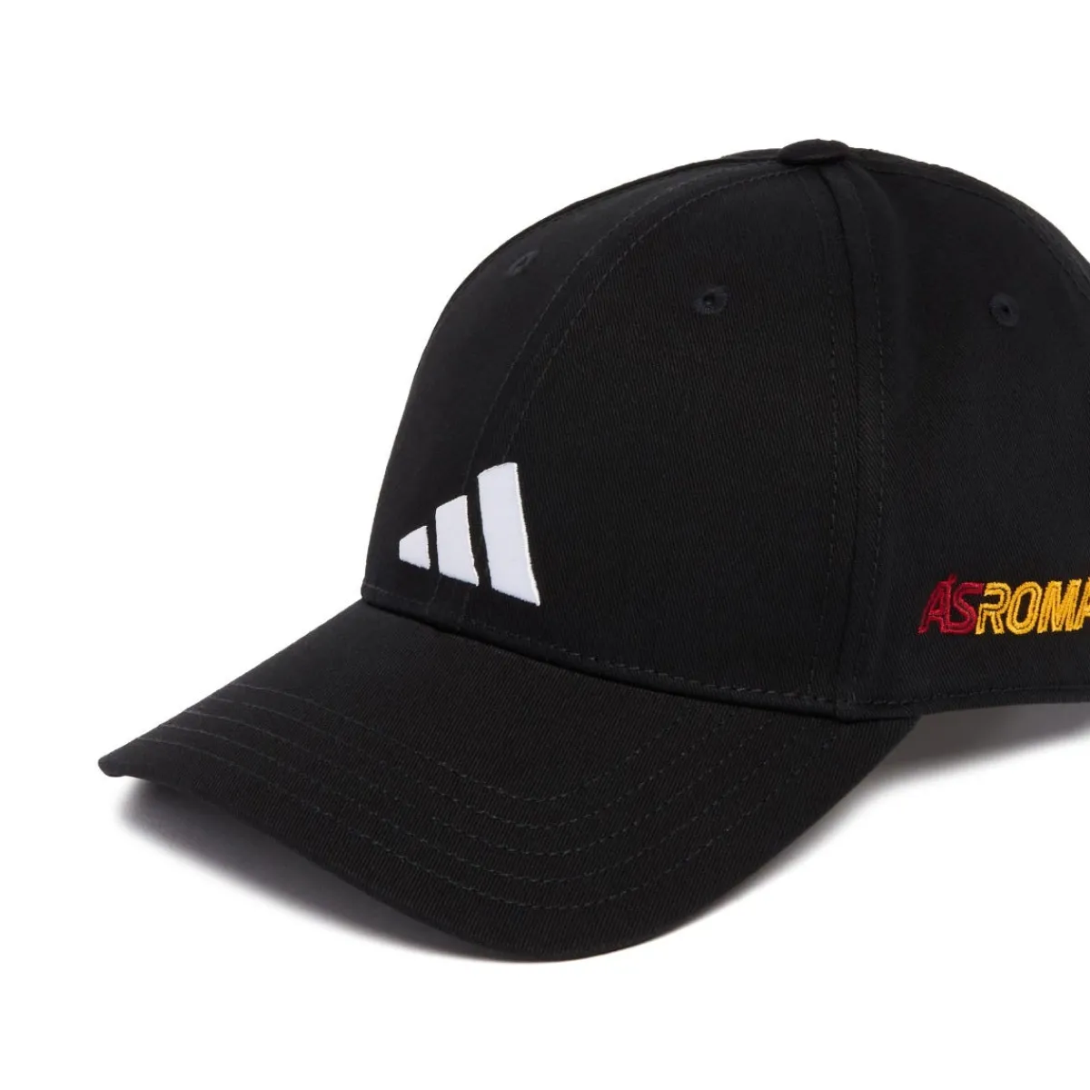 AS Roma Cappellino con Logo Adidas, Nero<Uomo Cappellini E Berretti | Cappellini E Berretti