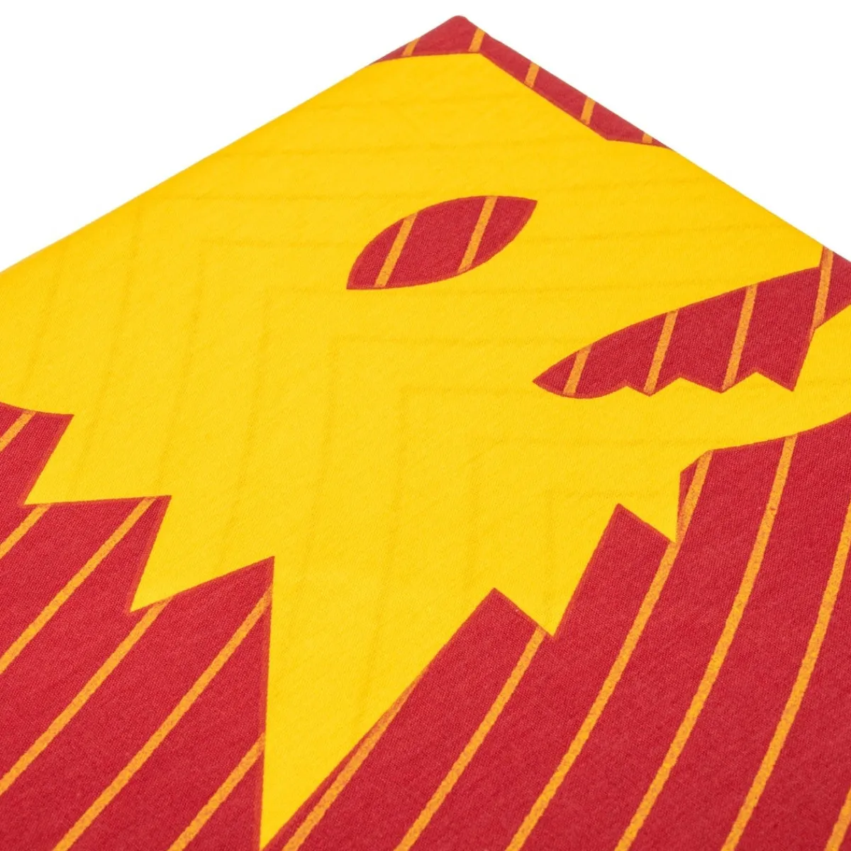 AS Roma Completo da letto ad 1 piazza, set lenzuola e federa con logo lupetto – giallo-rosso< Camera Da Letto