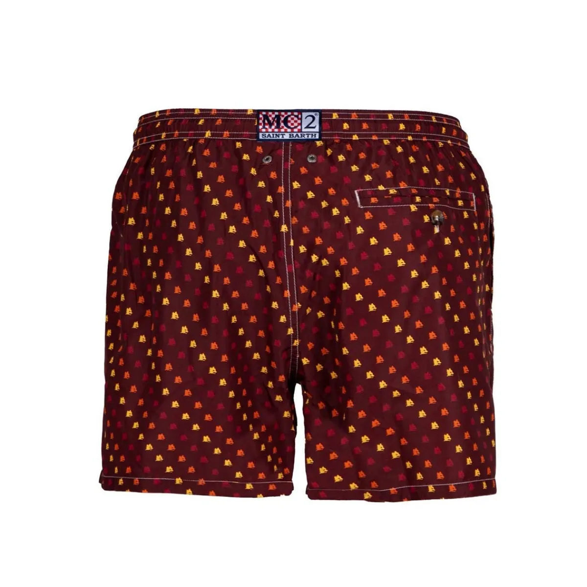 AS Roma Costume da bagno Saint Barth ricamato, Bambini, Bordeaux< Mare E Piscina | Costumi Da Bagno