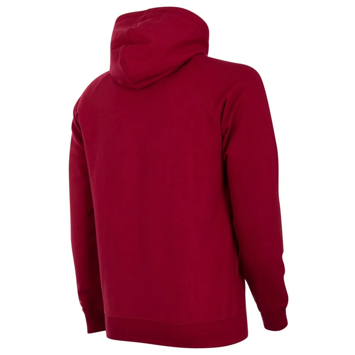 AS Roma Felpa con cappuccio logo Crest Heritage Collection, Uomo, Rossa<Uomo Felpe