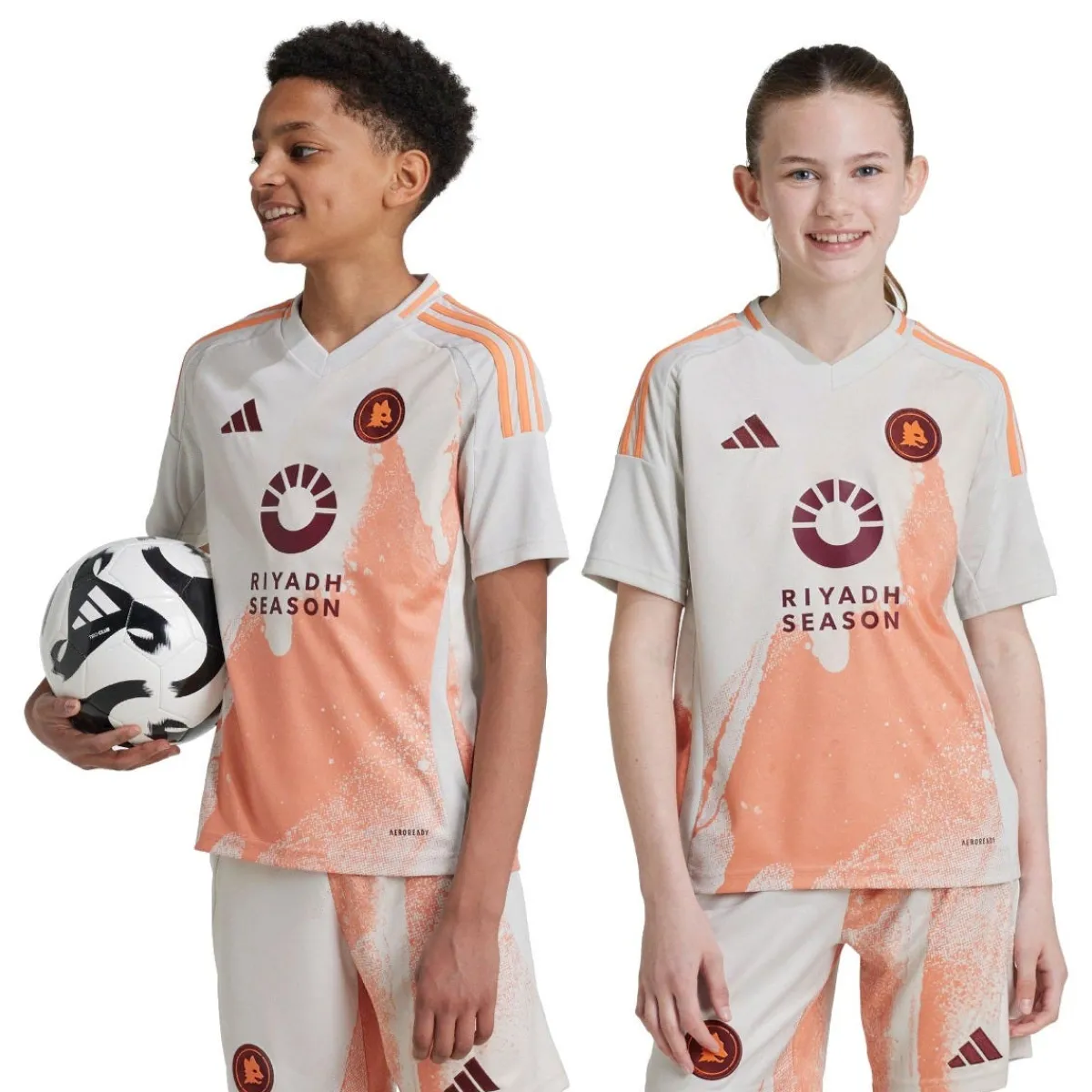 AS Roma Maglia Away 2024/25, Bambini<Bambino Bambino 7-16 Anni