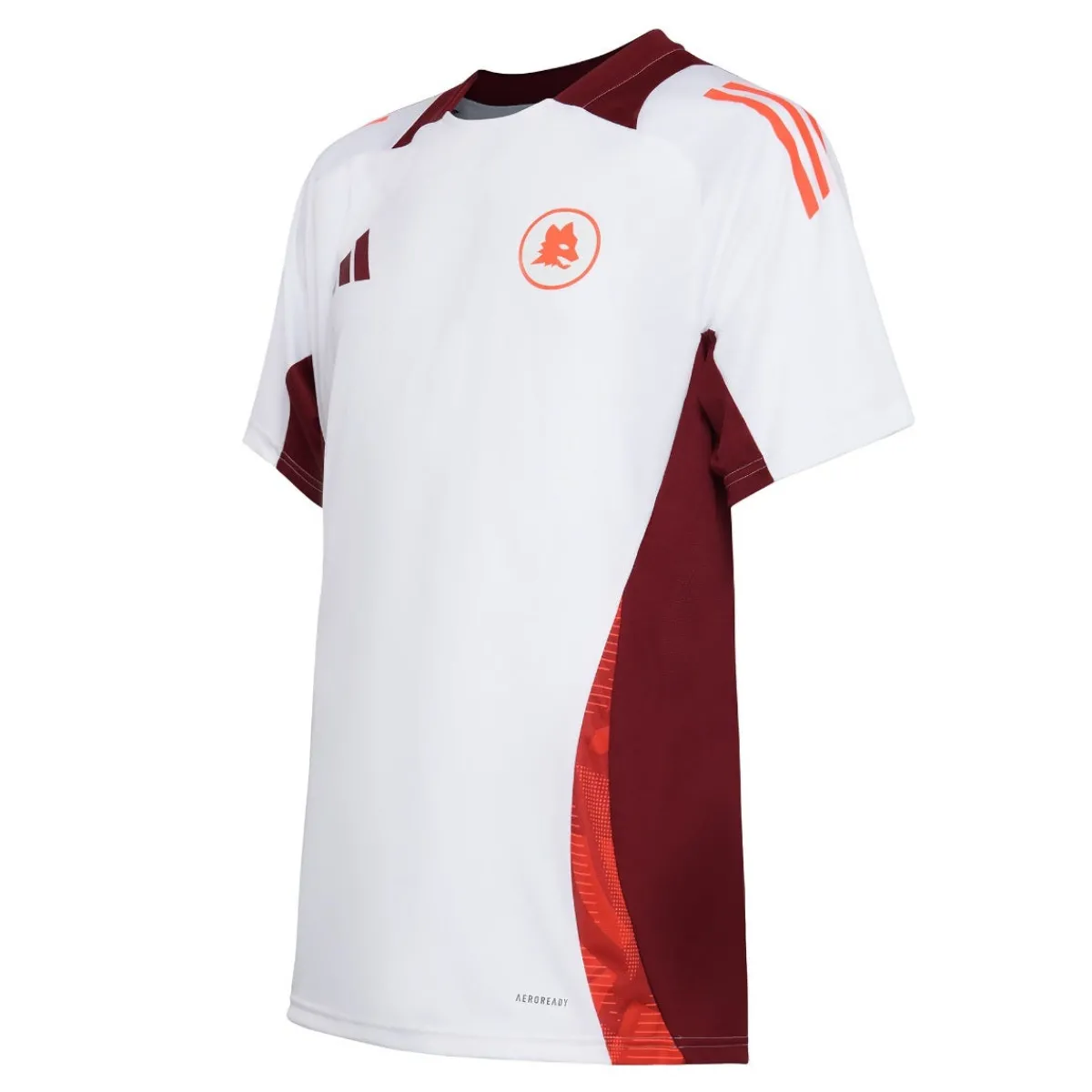 AS Roma Maglia da allenamento , Bianco<Uomo T-shirts E Polo