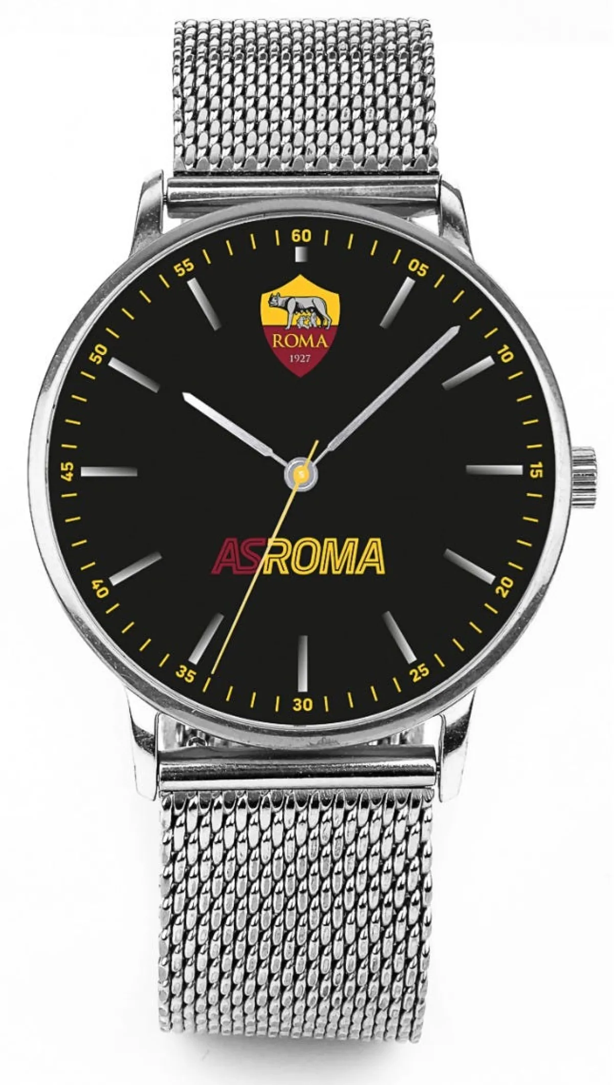 AS Roma Orologio ASR Tidy Unisex 38mm Mesh Band Grigio< Orologi