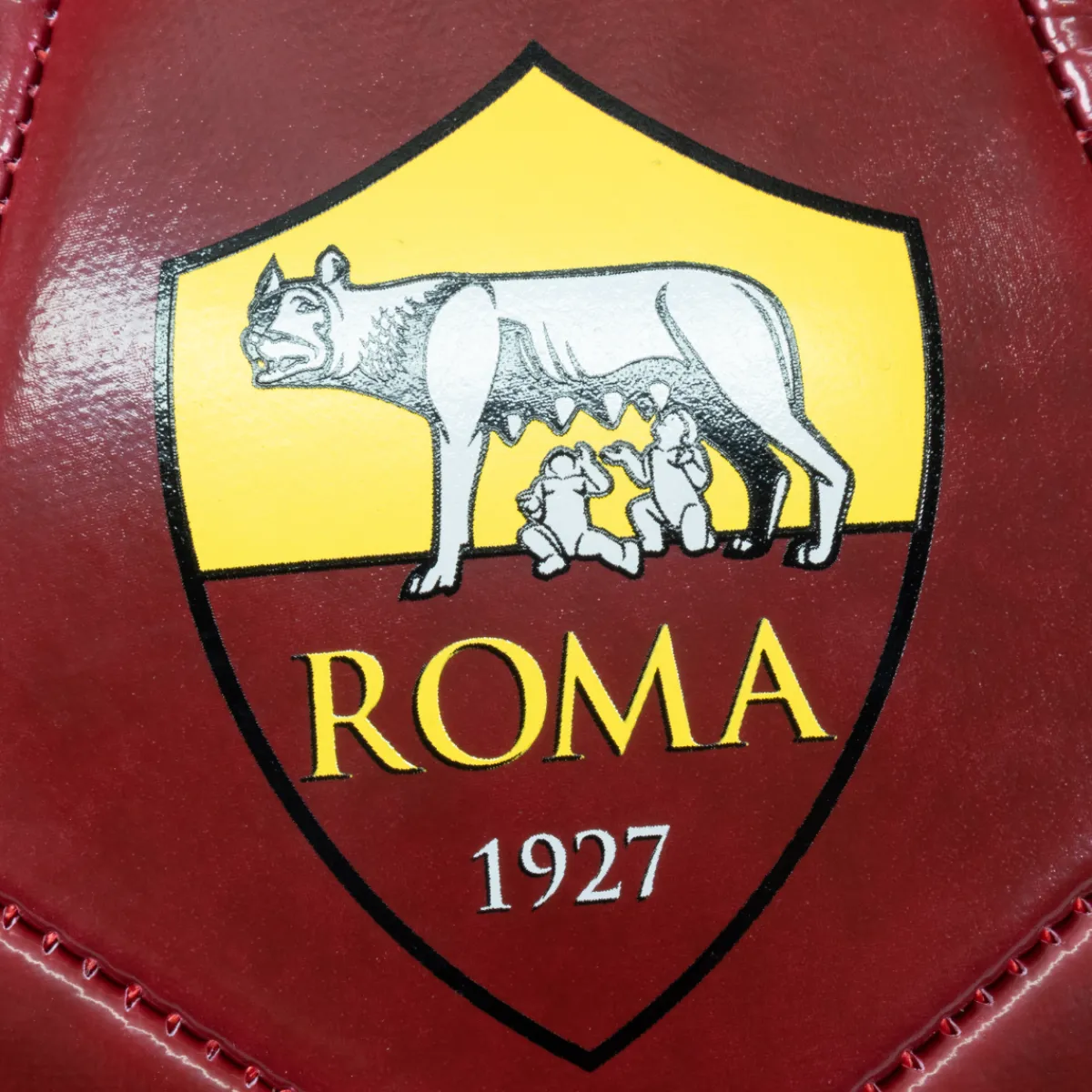 AS Roma Pallone con pattern Forza Roma in rilevo, taglia 5< Palloni