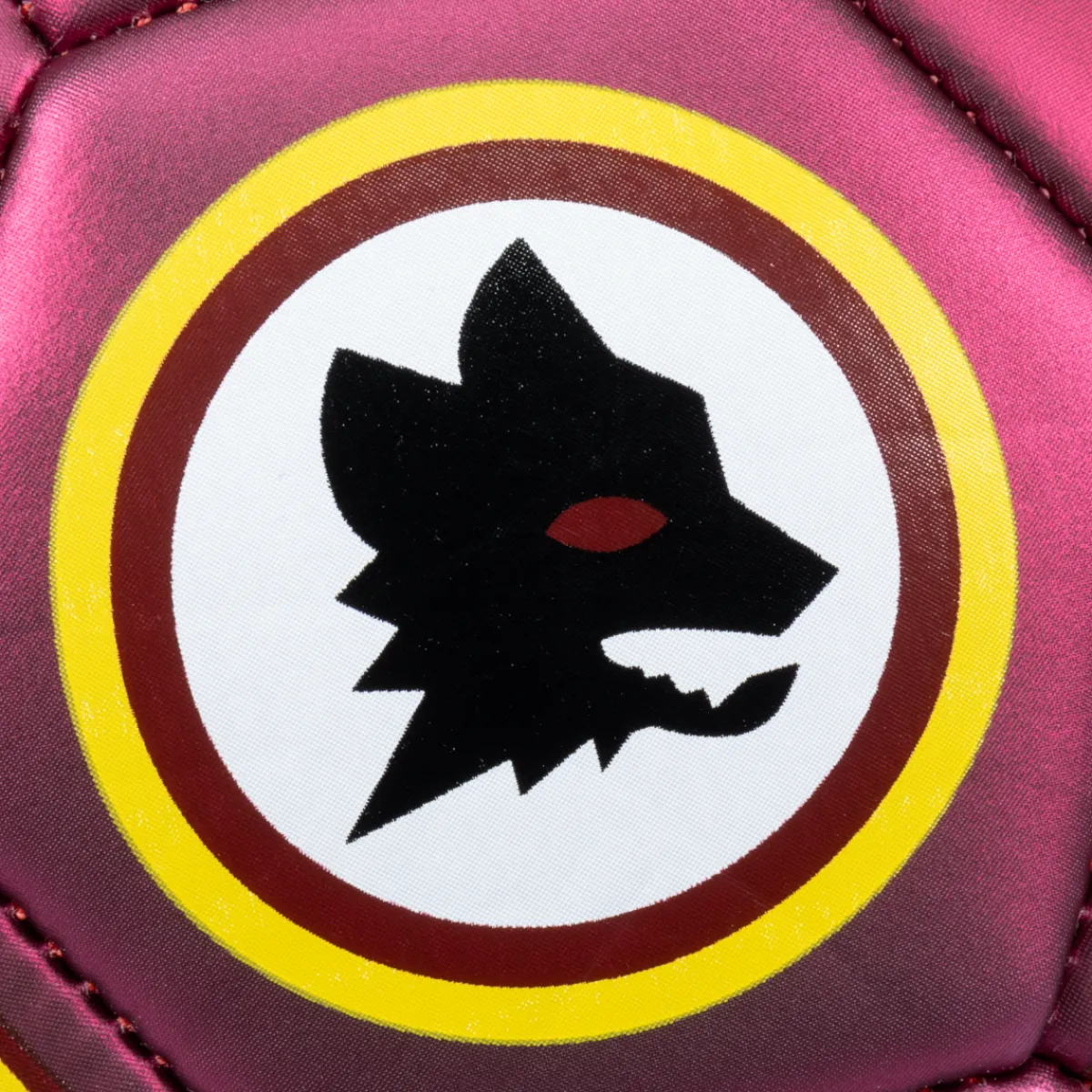 AS Roma Pallone da calcio finitura metallizzata e Logo Lupo, Taglia 1< Palloni