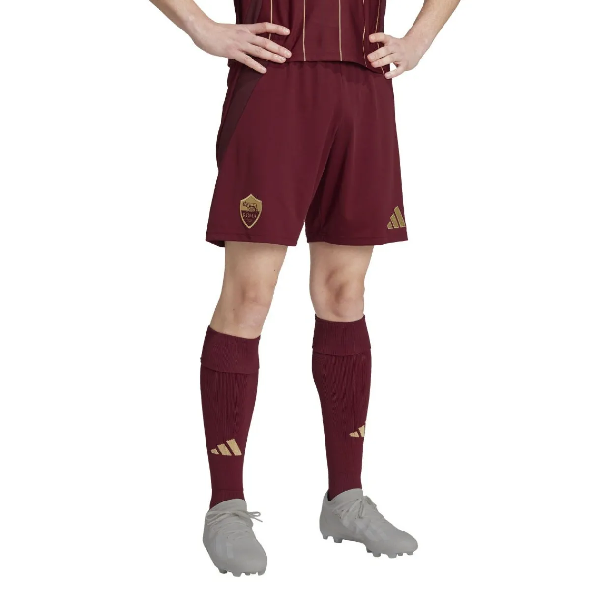 AS Roma Pantaloncini Home 2024/25, Adulto<Uomo Uomo