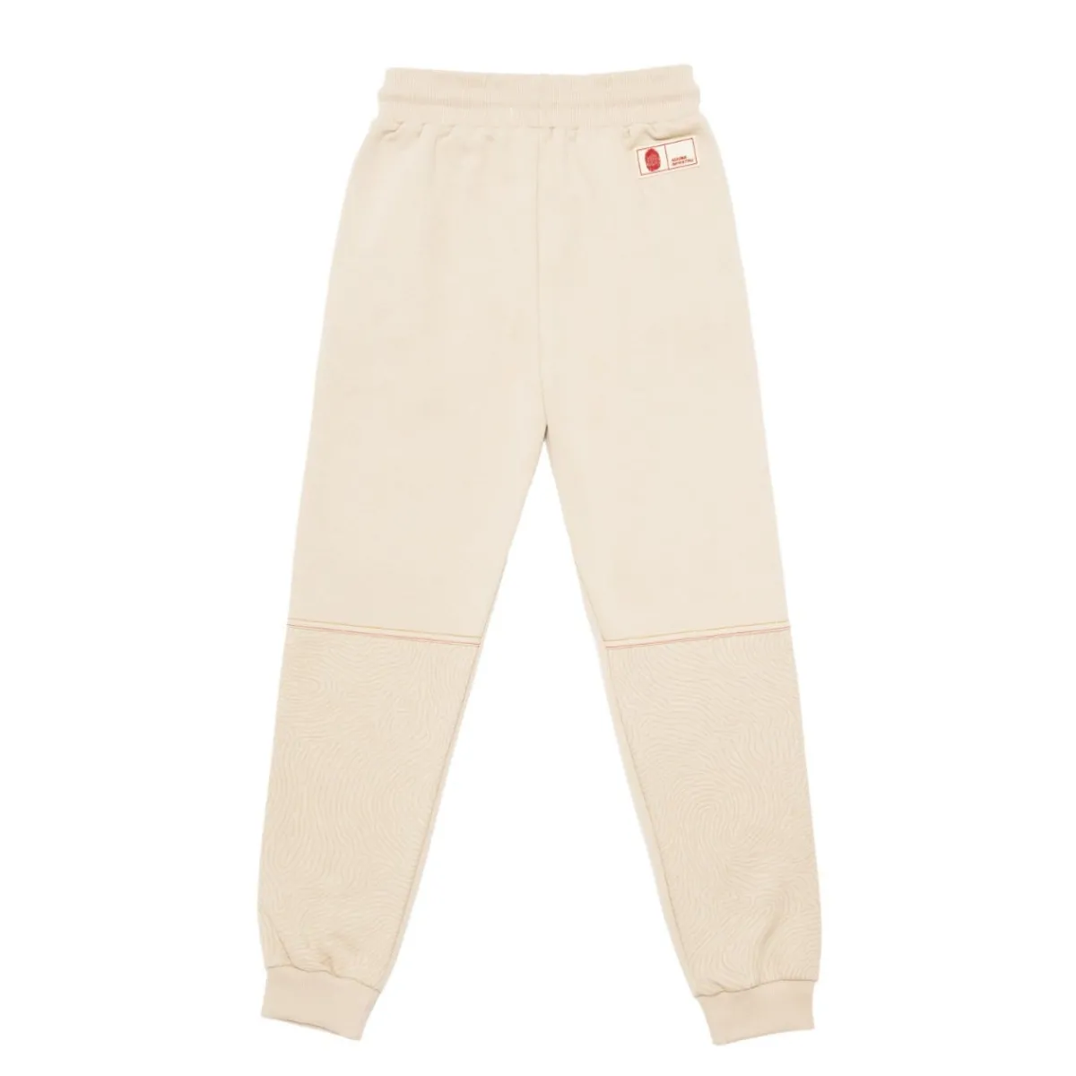 AS Roma Pantaloni jogger logo ASR, Bambini, Crema< Tute E Pantaloni