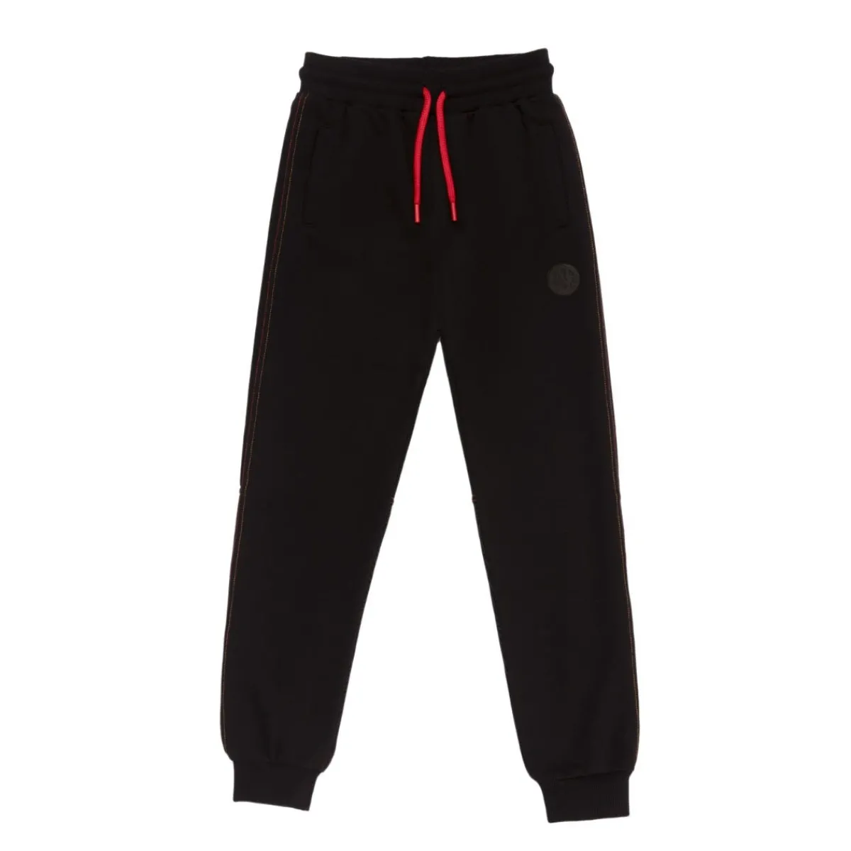 AS Roma Pantaloni jogger logo ASR, Bambini, Nero< Tute E Pantaloni