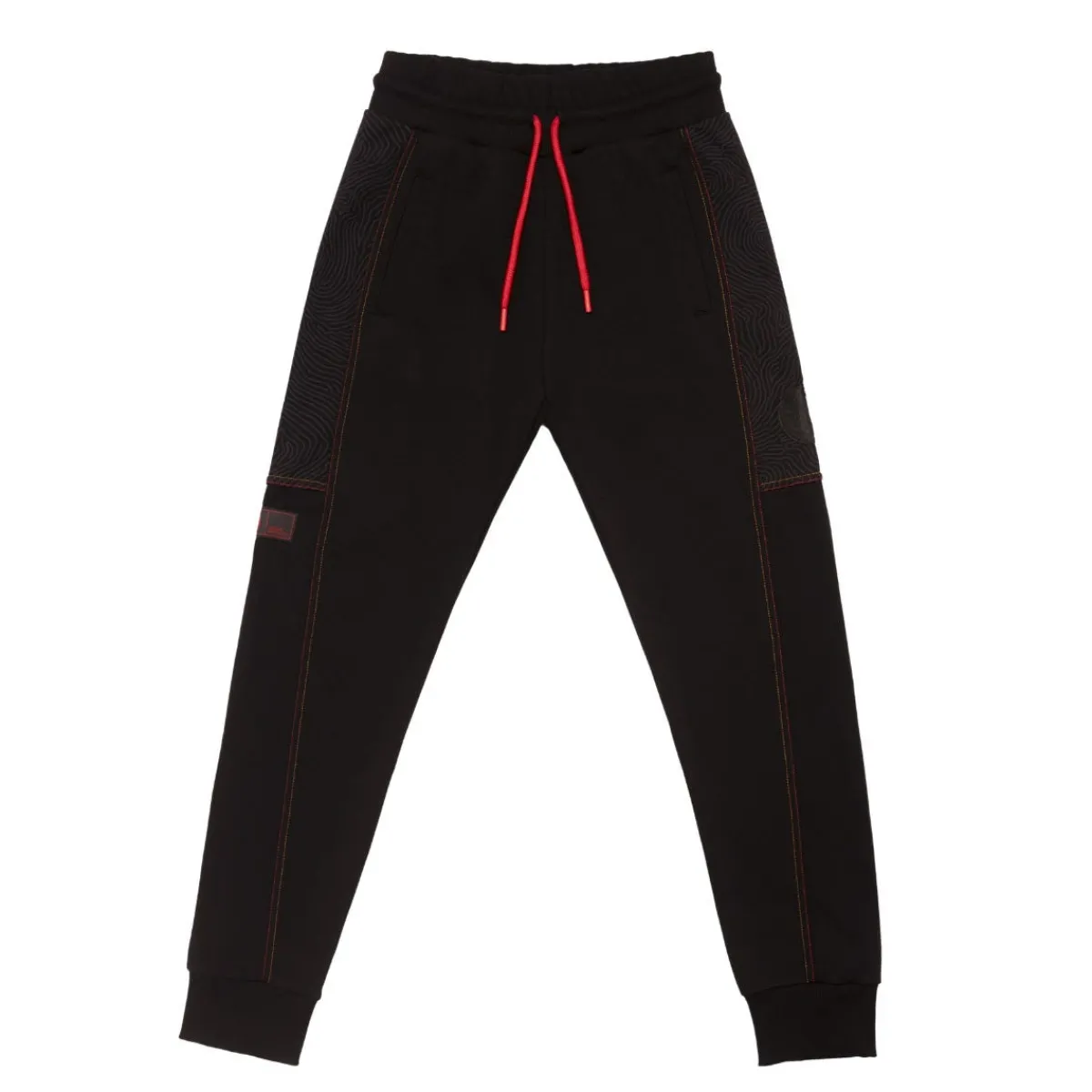 AS Roma Pantaloni jogger logo ASR, Donna, Nero<Donna Tute E Pantaloni