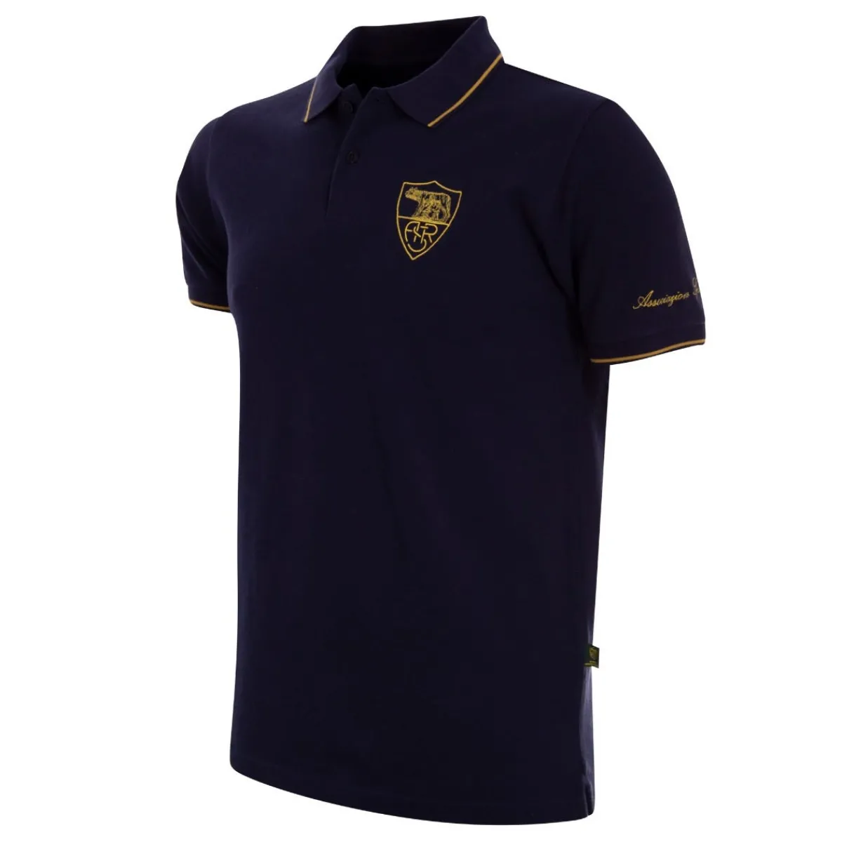 AS Roma Polo Heritage , Adulto, Blu<Uomo T-shirts E Polo
