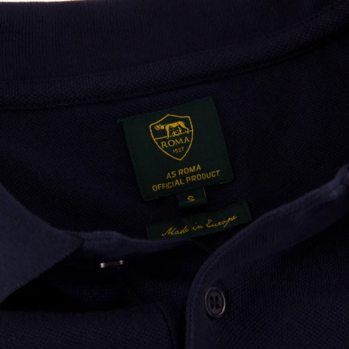 AS Roma Polo Heritage , Adulto, Blu<Uomo T-shirts E Polo