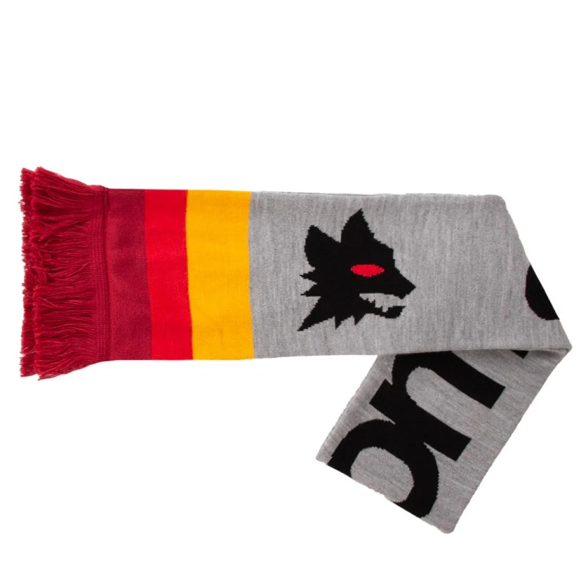 AS Roma Sciarpa con logo Lupetto, Unisex< Sciarpe