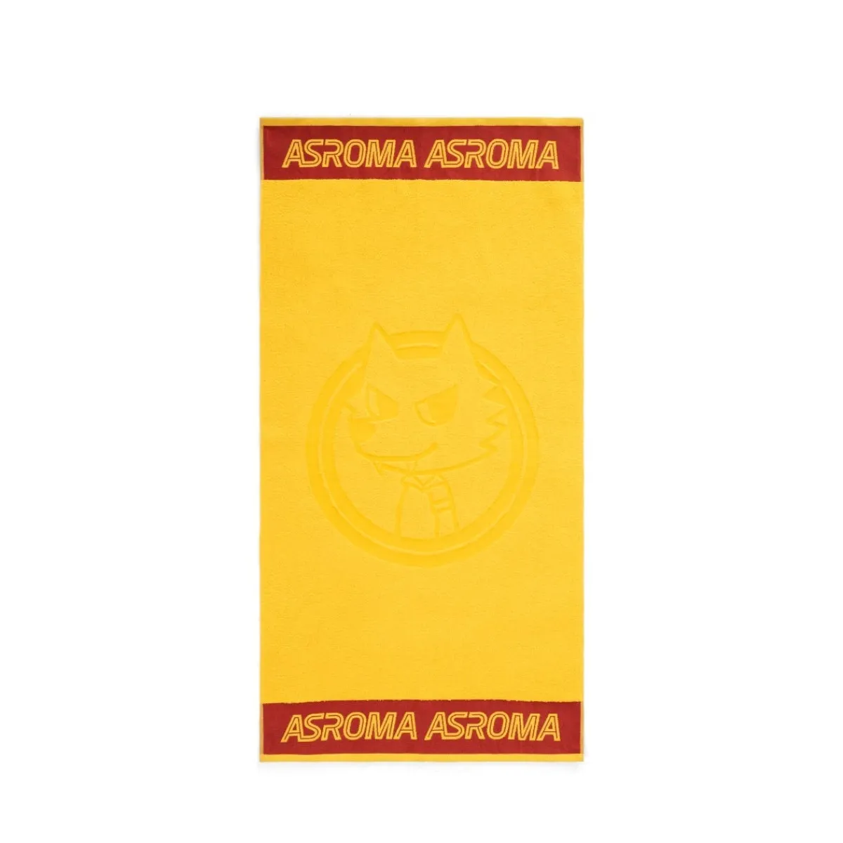 AS Roma Telo mare Romolo, Cotone, 70 x 140, Giallo< Mare E Piscina