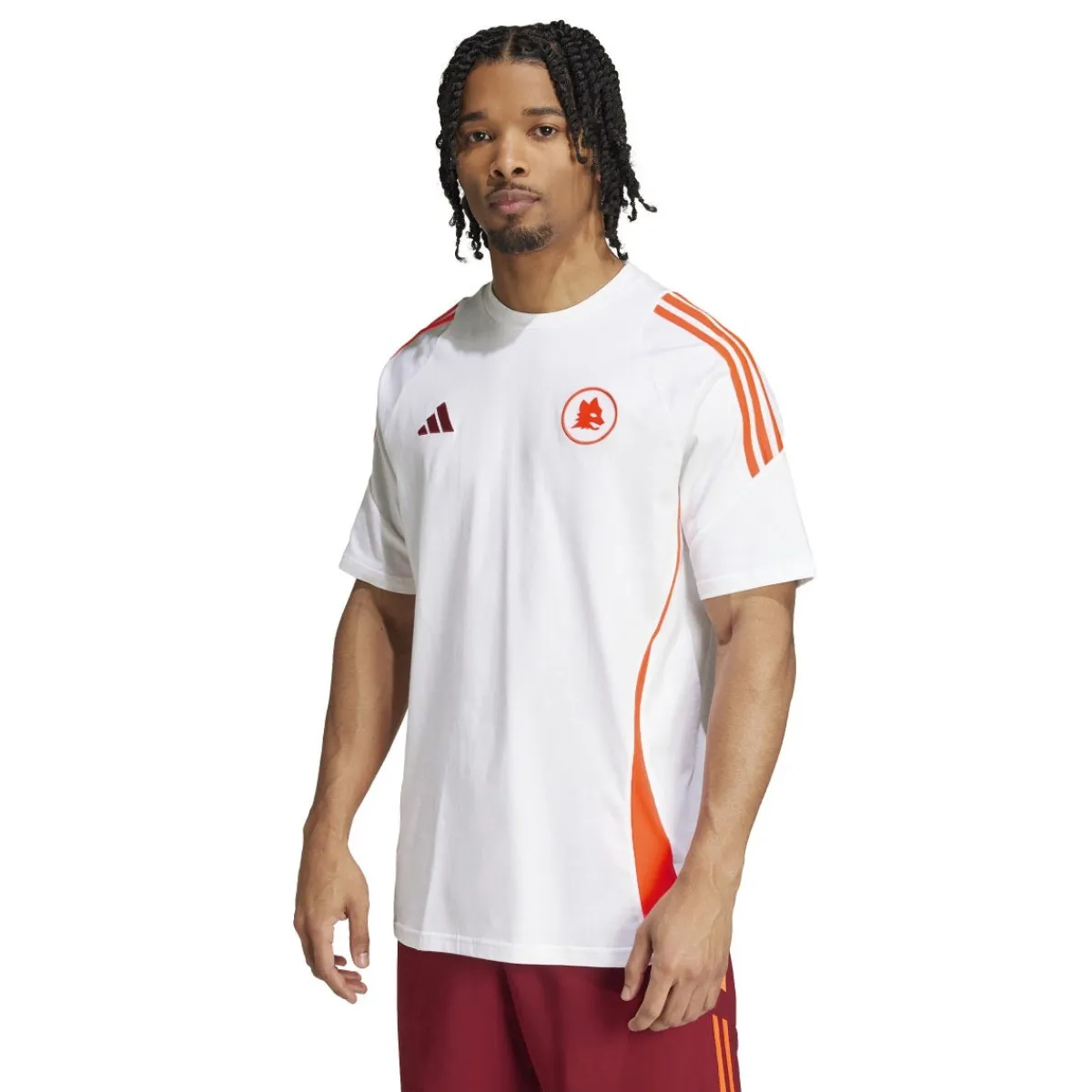 AS Roma T-shirt allenamento , Uomo, Bianca<Uomo T-shirts E Polo