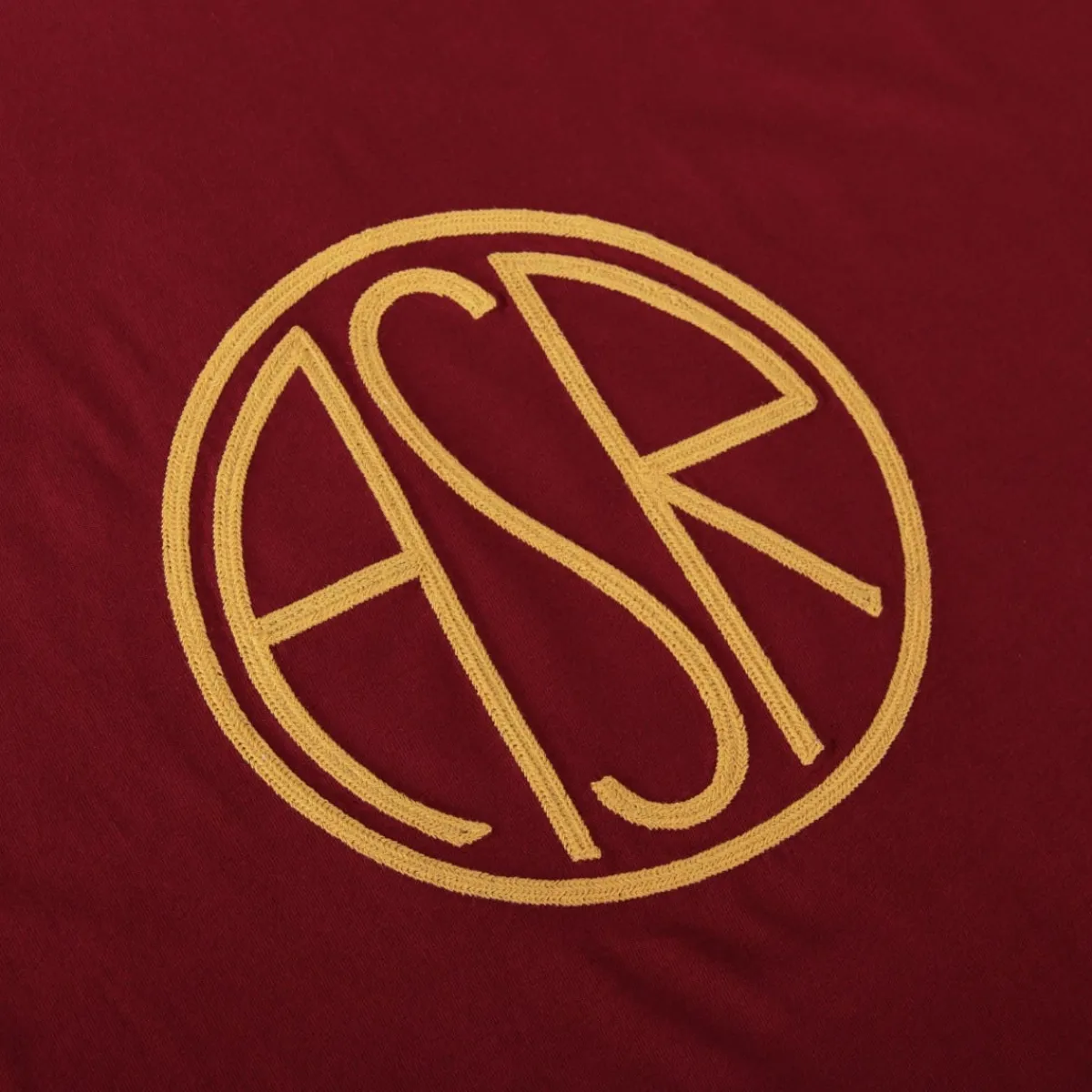 AS Roma T-shirt Heritage Logo , Adulto, Rosso<Uomo T-shirts E Polo